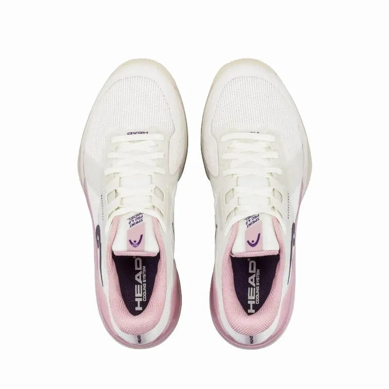 Head Sprint Pro 4.0 Padel Blanc Rose - vue 4