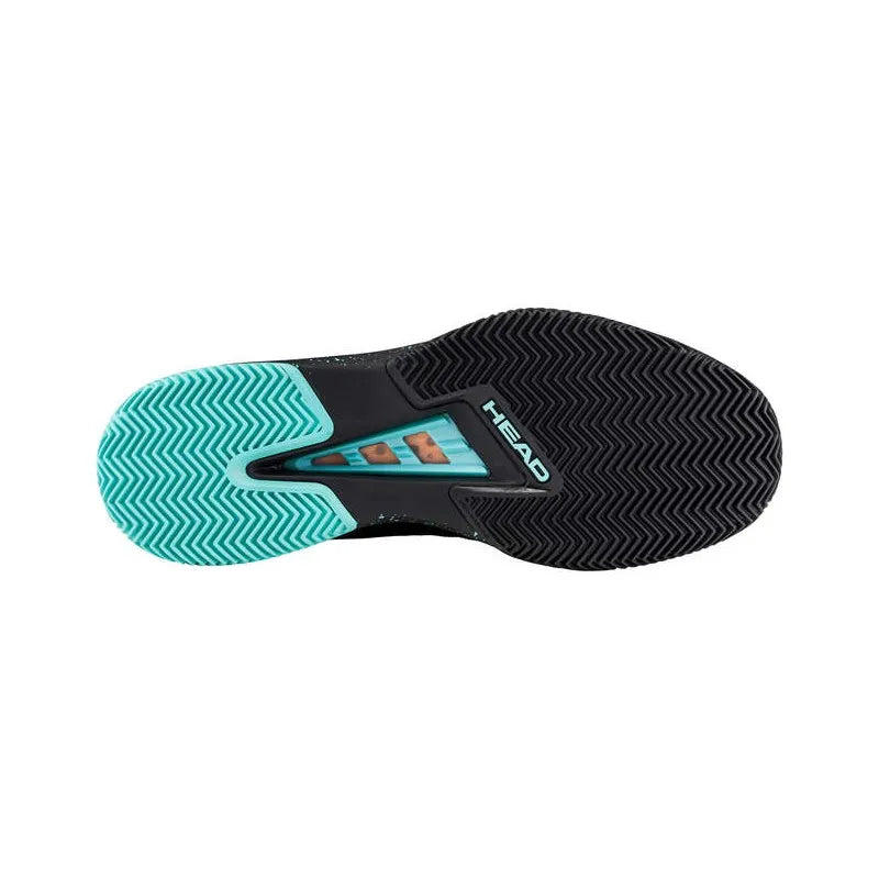 Head Sprint Pro 4.0 SF Clay Noir Turquoise - vue 2