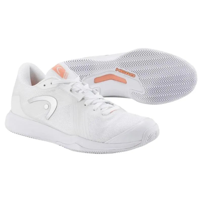 Head Sprint Team 4.0 Clay Blanc Coral - vue 4