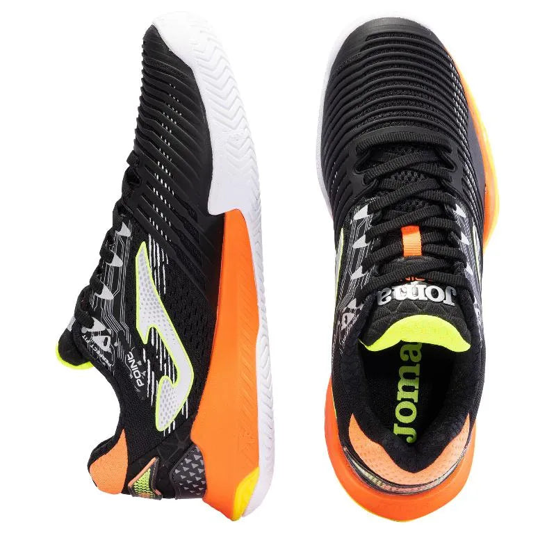 Joma T.Point 2301 Noir Orange - vue 4