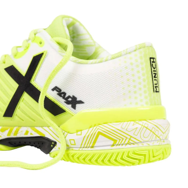 Munich Padx 62 Jaune Fluor Blanc - vue 5