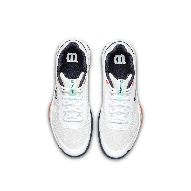 Wilson Courtglide Blanc Marine - vue 5
