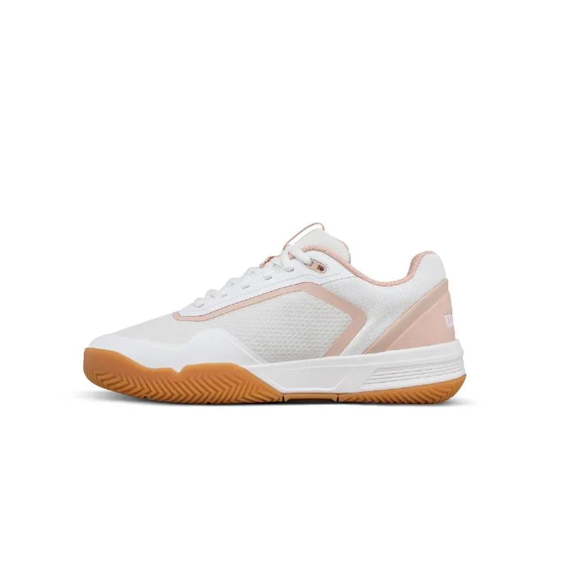 Wilson Courtglide Blanc Rose Femme - vue 3