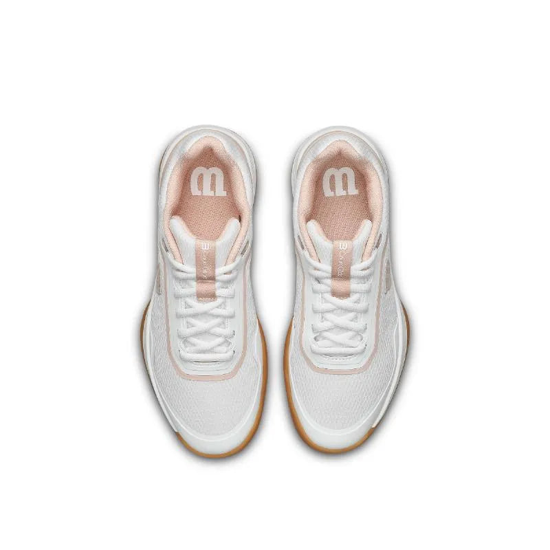 Wilson Courtglide Blanc Rose Femme - vue 5