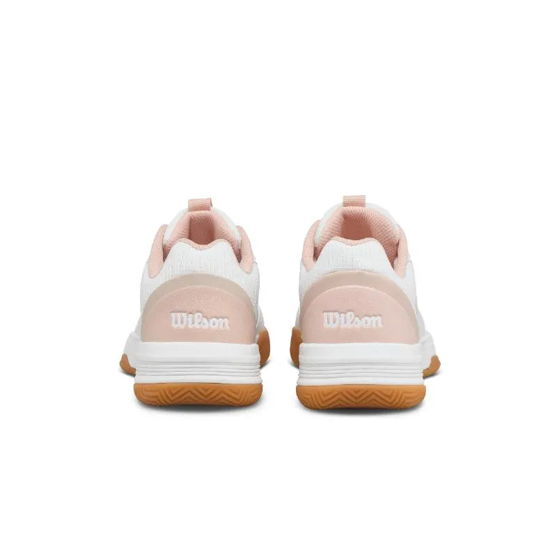 Wilson Courtglide Blanc Rose Femme - vue 6