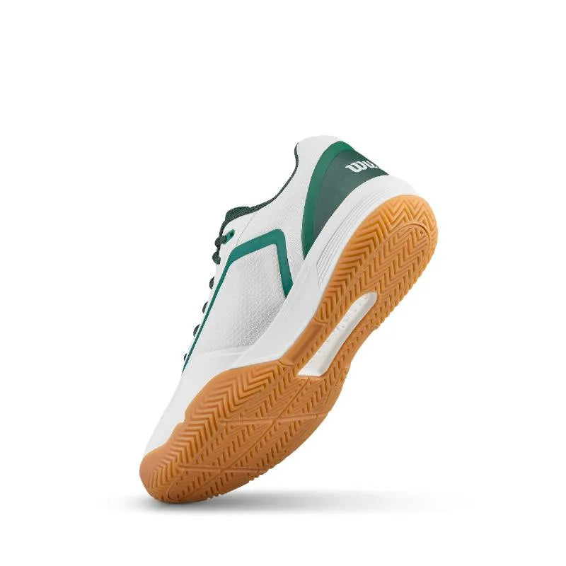 Wilson Courtglide Blanc Vert - vue 8