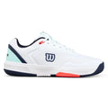 Wilson Courtglide Padel Blanc Aguamarina