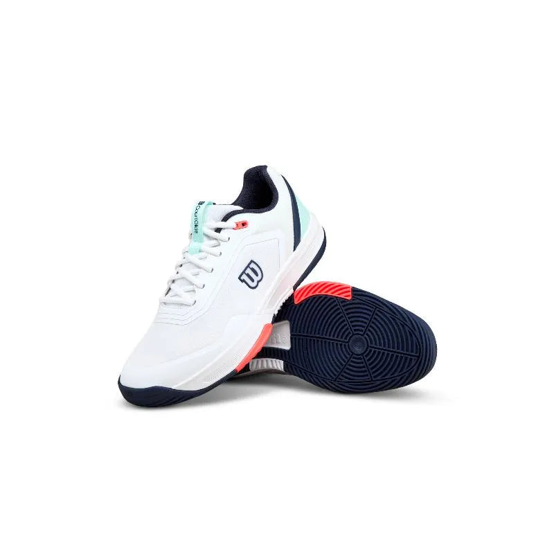 Wilson Courtglide Padel Blanc Aguamarina - vue 5