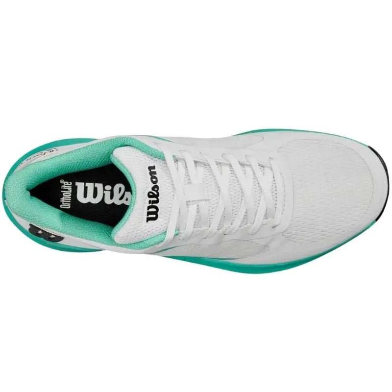 Wilson Hurakn Lite Blanc Turquoise Noir Femme - vue 4