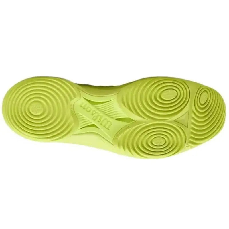 Wilson Hurakn Pro V2 Jaune Fluor Blanc Femme - vue 2