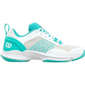 Wilson Hurakn Pro V2 Blanc Turquoise Femme