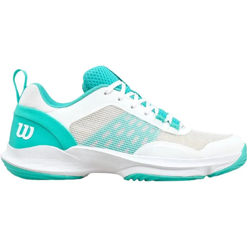 Wilson Hurakn Pro V2 Blanc Turquoise Femme