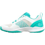 Wilson Hurakn Pro V2 Blanc Turquoise Femme - vue 3