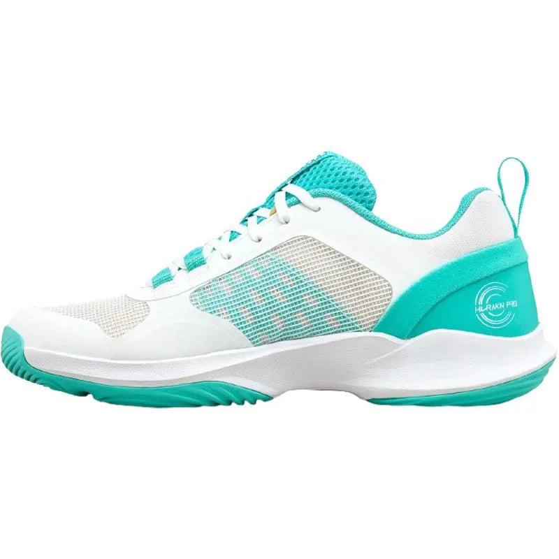 Wilson Hurakn Pro V2 Blanc Turquoise Femme - vue 3