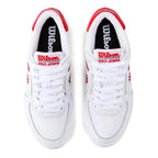 Wilson Pro Staff 87 Mesh Blanc Rouge - vue 3