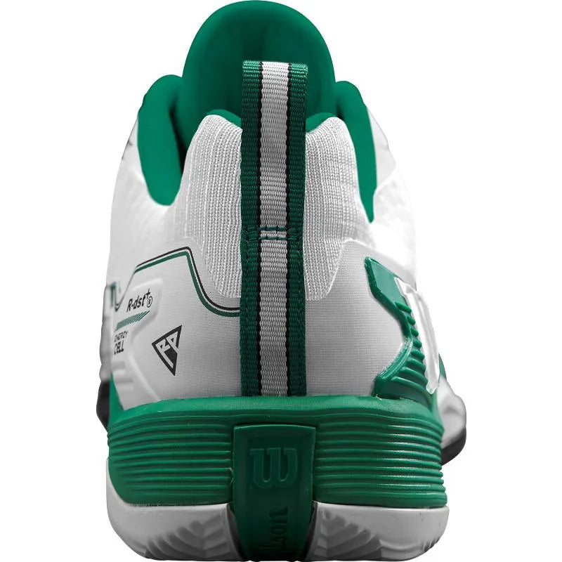 Wilson Rush Pro 4.5 Clay Blanc Vert Noir - vue 6