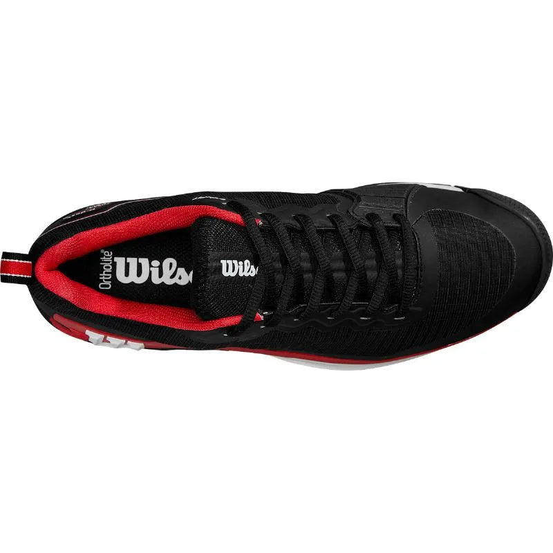 Wilson Rush Pro 4.5 Clay Noir Rouge Blanc - vue 5
