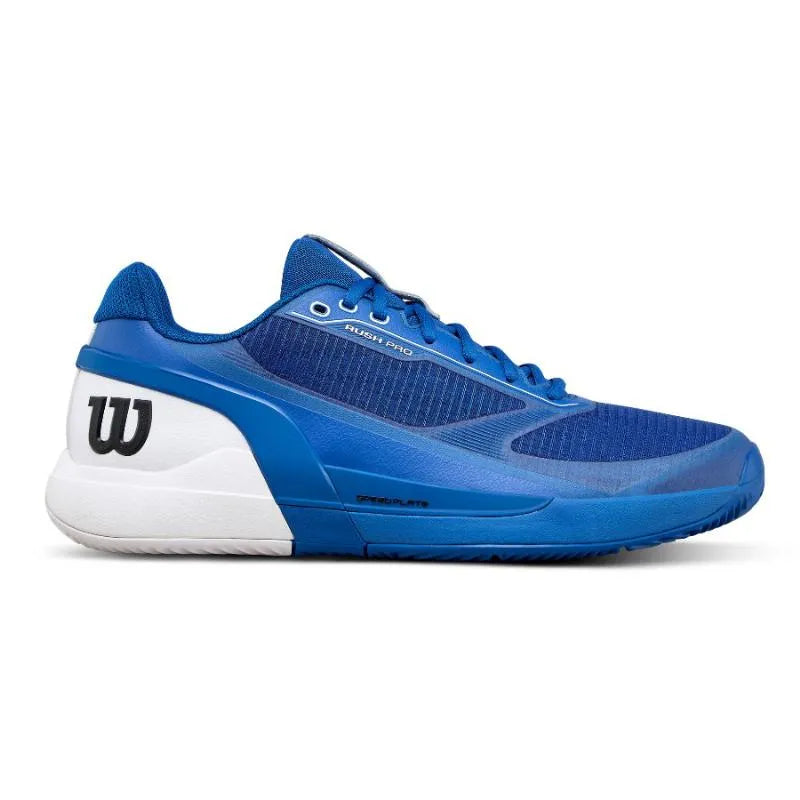 Wilson Rush Pro 5 Clay Bleu Blanc