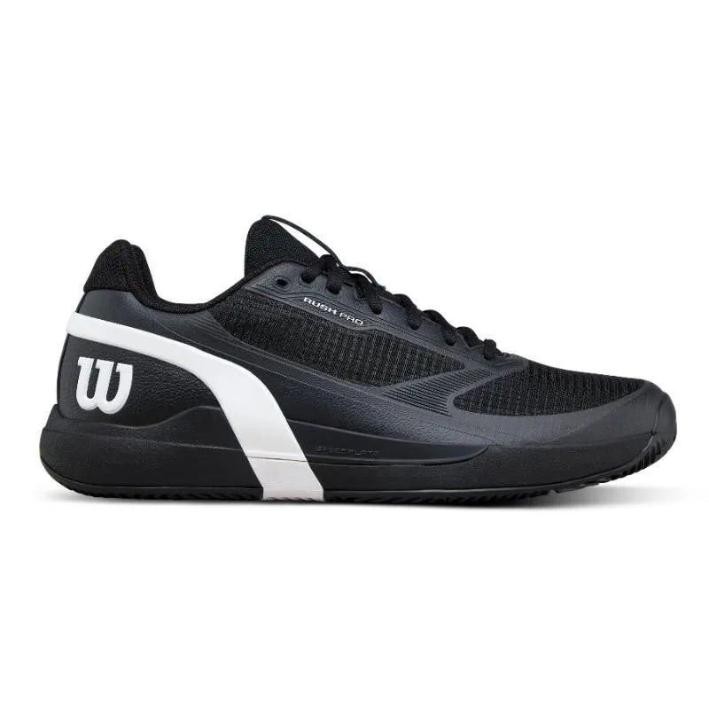 Wilson Rush Pro 5 Clay Noir Blanc