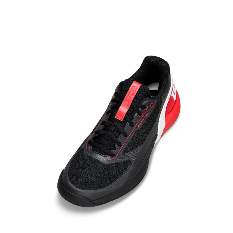 Wilson Rush Pro 5 Padel Noir Rouge - vue 4