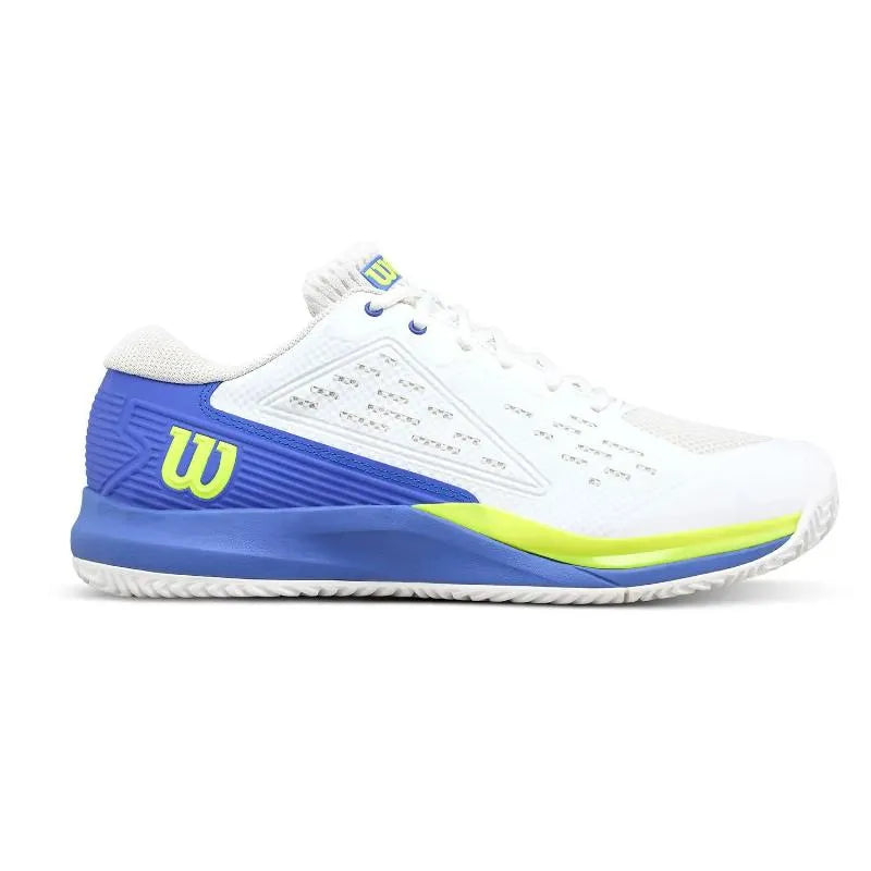 Wilson Rush Pro Ace Blanc Bleu Amparo