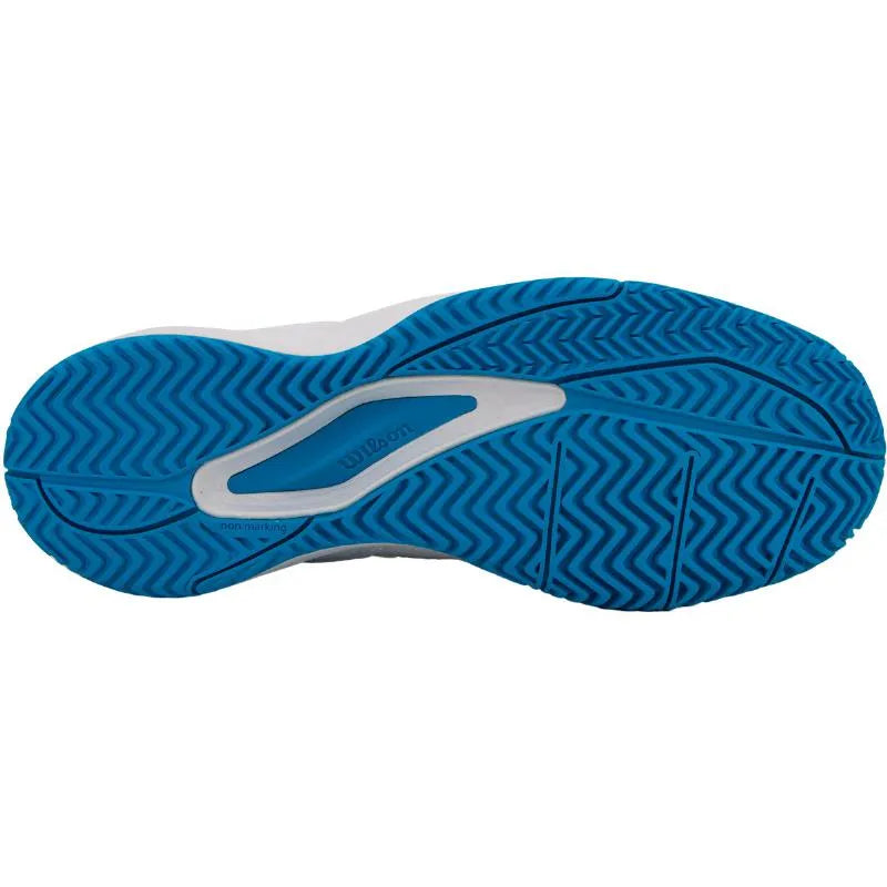 Wilson Rush Pro Ace OZ Blanc Bleu - vue 2