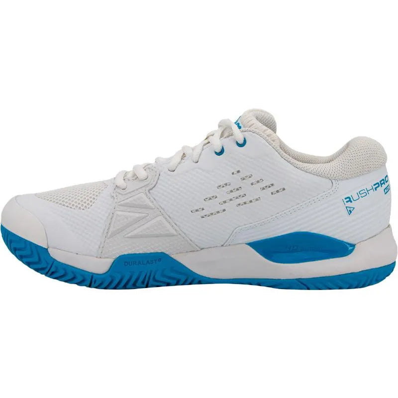 Wilson Rush Pro Ace OZ Blanc Bleu - vue 3