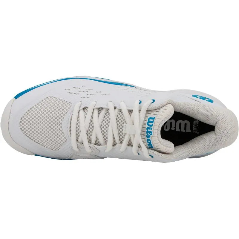 Wilson Rush Pro Ace OZ Blanc Bleu - vue 4