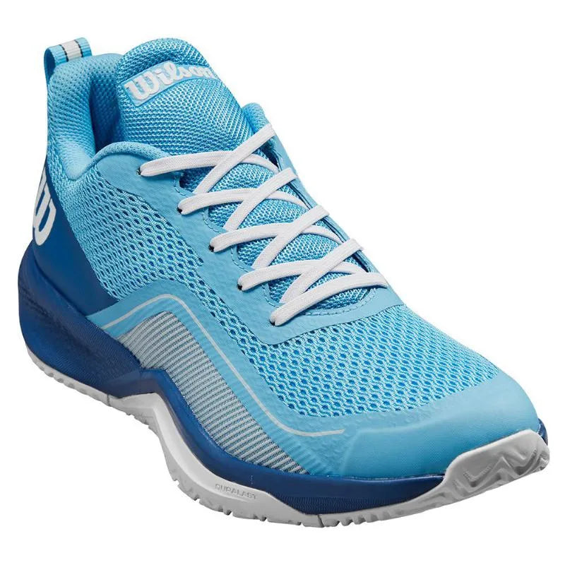 Wilson Rush Pro Lite Bleu Royal Cielo Blanc Femme - vue 4