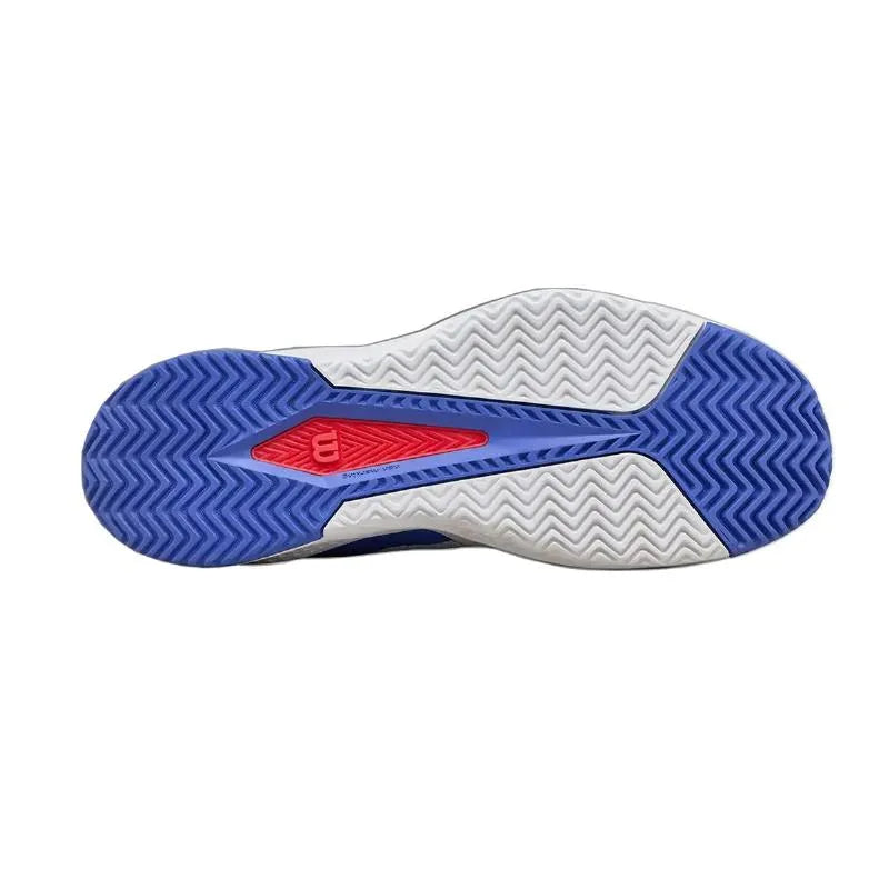 Wilson Rush Pro Lite Blanc Bleu Amparo - vue 2