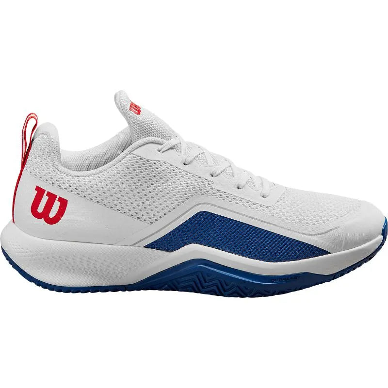 Wilson Rush Pro Lite Blanc Bleu Rouge