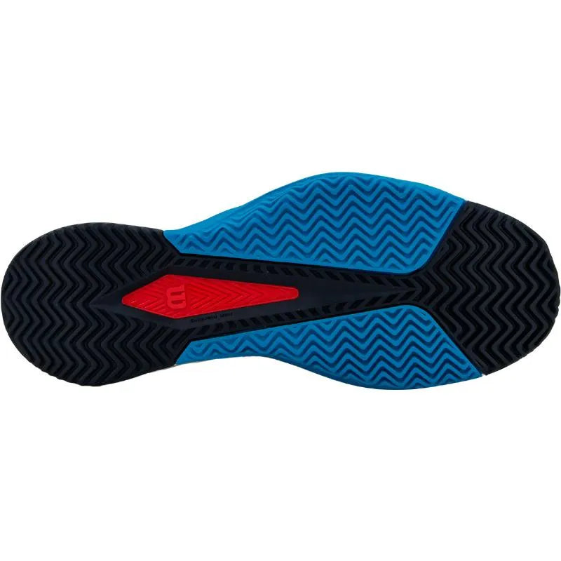 Wilson Rush Pro Lite OZ Blanc Bleu - vue 2